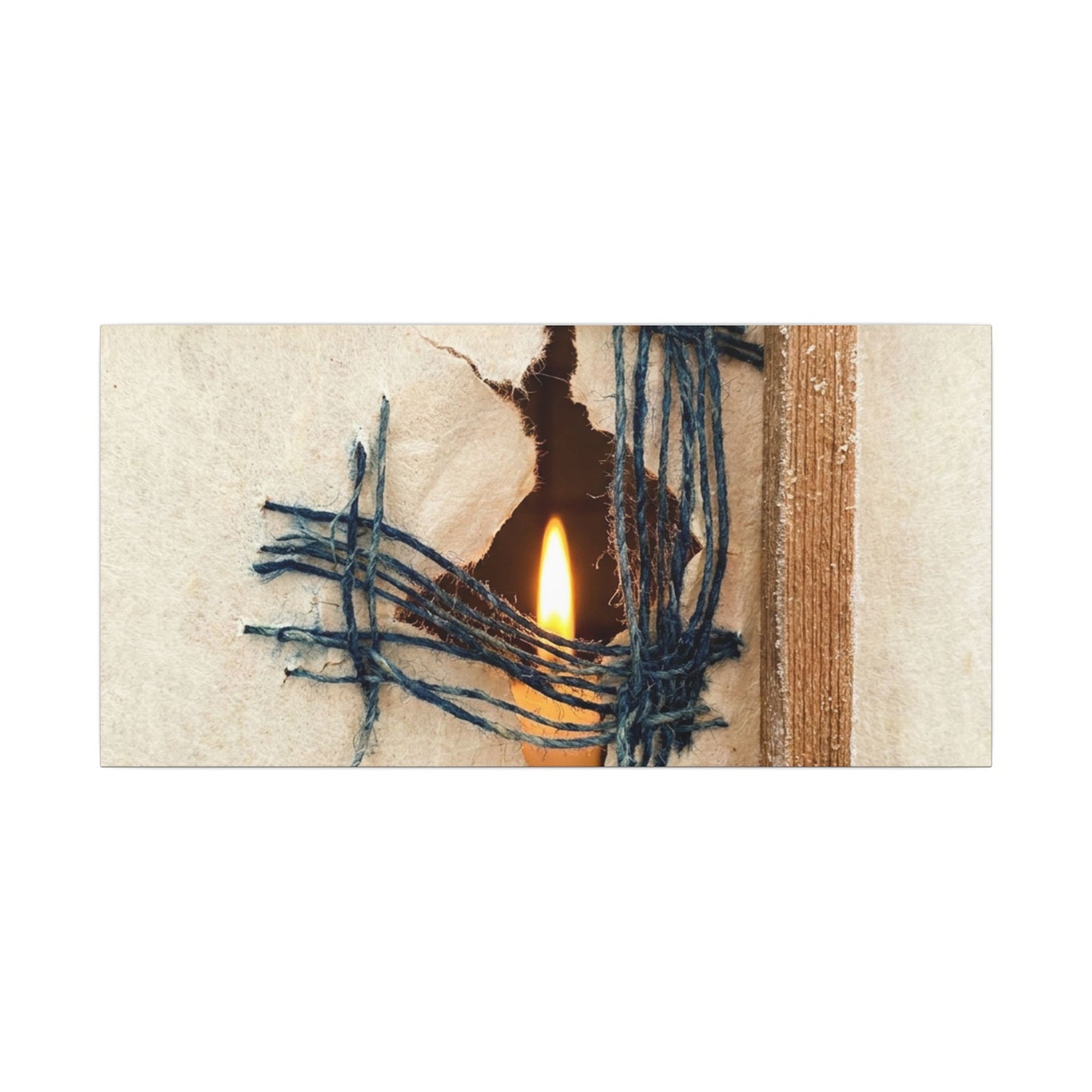 Winter Shoji Screen Broken Beauty Canvas Art | Resilient Decor