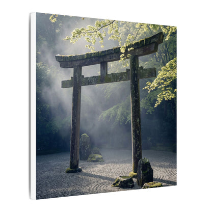 Torii Gate Canvas Art | Spring Zen Karesansui Art