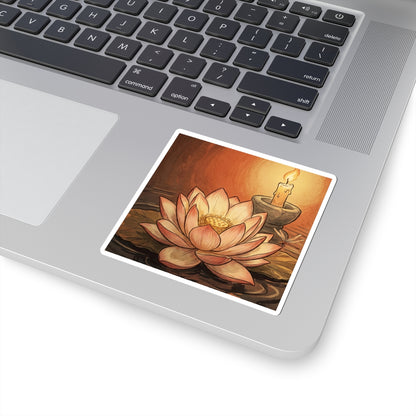 Fukinsei Dried Flowers Sticker - Japandi Texture