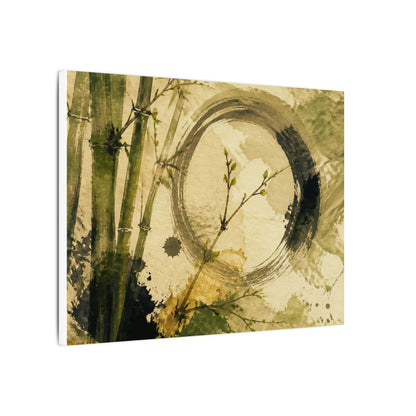 Ink Brushstroke Sumi E Canvas Art | Calm Zen Art