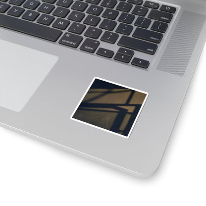 Golden Hour Shadow Play Sticker - Dark Japandi Kanso
