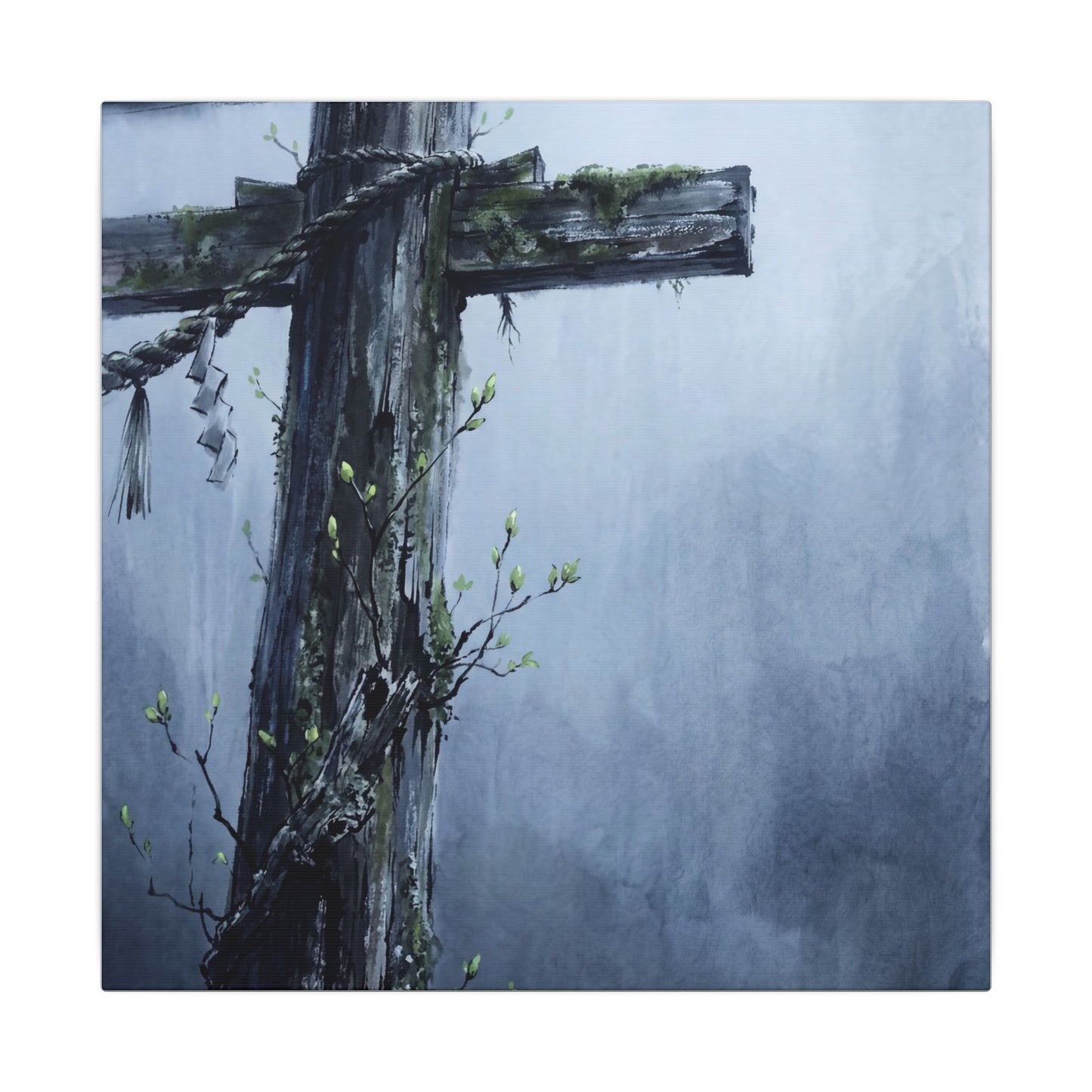 Spring Broken Pottery Broken Beauty Canvas Art | Artful Decor