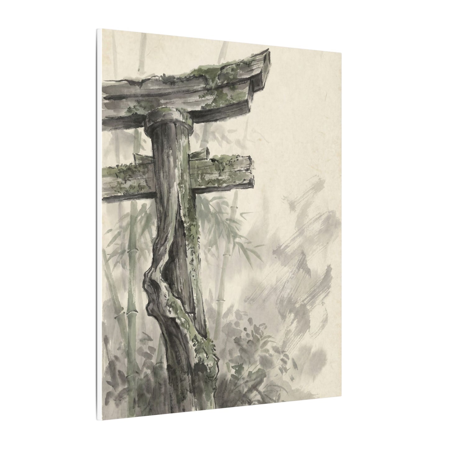 Torii Gate Summer Canvas Art | Zen Tranquil Design