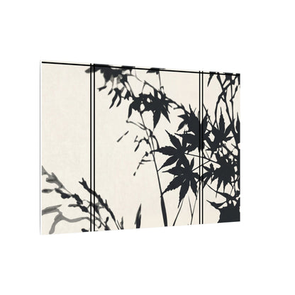 Shoji Screen Canvas Art | Summer Japandi Minimal Line Art