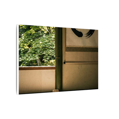 Tea Ceremony Enso Canvas Art | Serene Zen Art