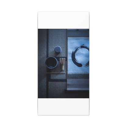 Tea Ceremony Enso Canvas Art | Calm Zen Art