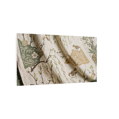 Silk Drape Canvas Art | Spring Japandi Japanese Pattern Art