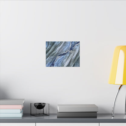 Moonlight Silk Drape Canvas Art - Japandi Mono No Aware