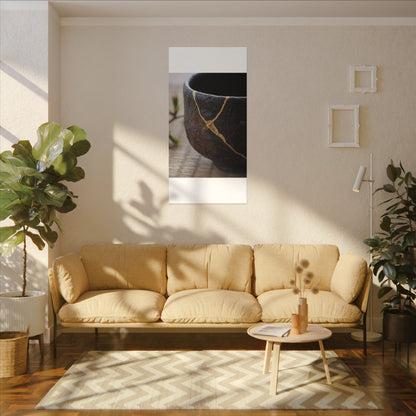 Dawn Tea Ceremony Canvas Art - Kintsugi Mono No Aware