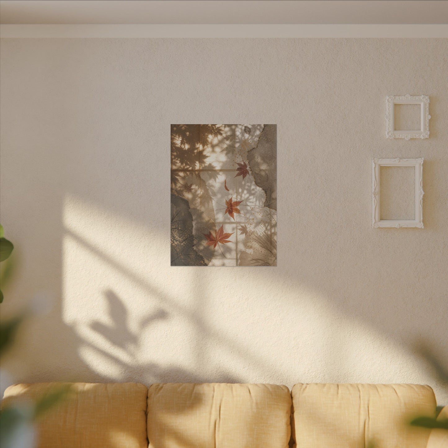 Datsuzoku Shoji Screen Canvas Art - Japandi Japanese Pattern