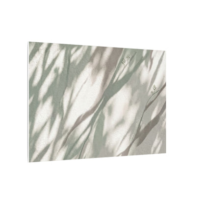 Japandi Shadow Play in Dappled | Japanese Pattern Canvas Art