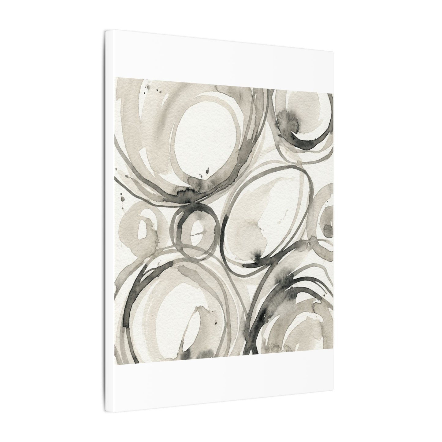 Handcrafted Feel Japandi Watercolor Canvas Art