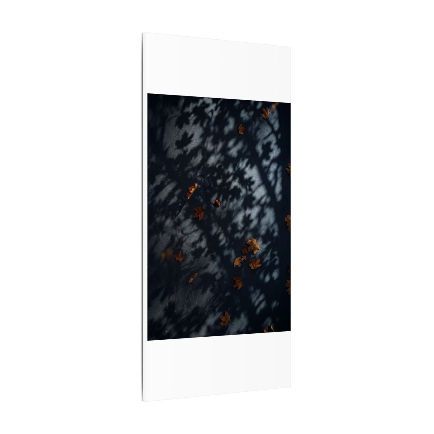Autumn Shadow Play Shadow Zen Canvas Art | Atmospheric Decor