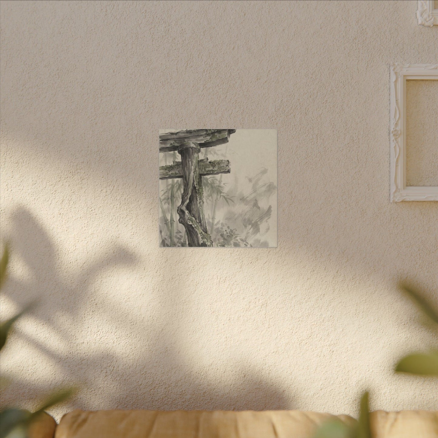 Torii Gate Summer Canvas Art | Zen Tranquil Design