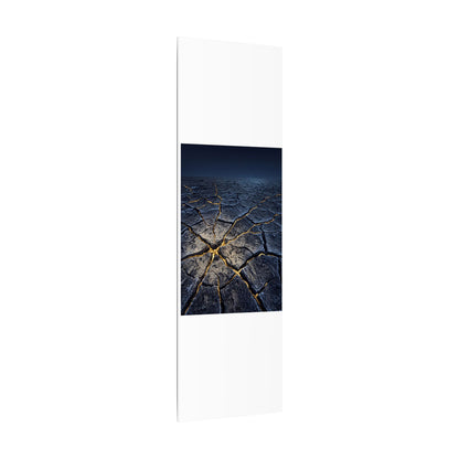 Cracked Earth Broken Beauty Canvas Art | Artful Kintsugi Art