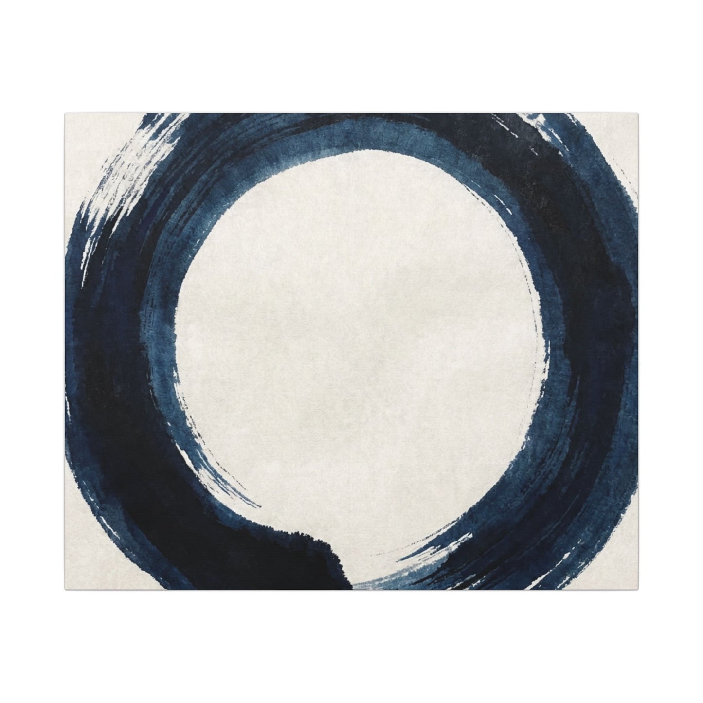 Balanced Meditation Zen Enso Canvas Art