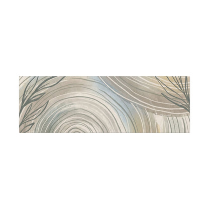 Kanso Water Ripple Canvas Art - Japandi Minimal Line