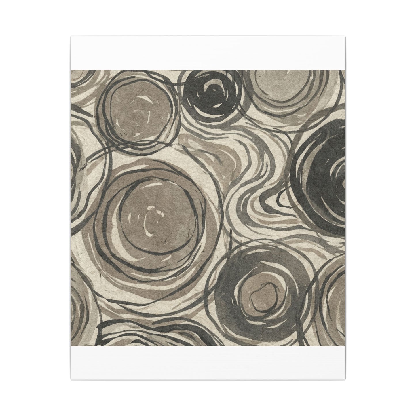 Wabi-sabi Pattern Japandi Japanese Pattern Canvas Art