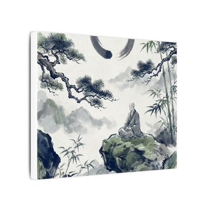 Zen Sumi-e Canvas Art