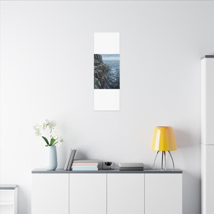 Pine Tree Spring Canvas Art | Japandi Neutral Design