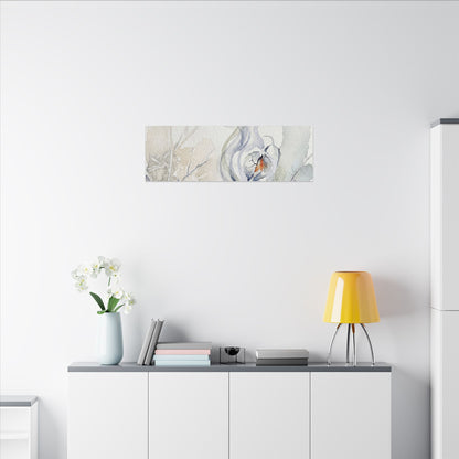 Earthy Incense Smoke Canvas Art - Watercolor Japandi