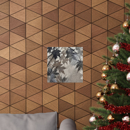 Shadow Play Texture Wall Art Print | Elegant Japandi Art