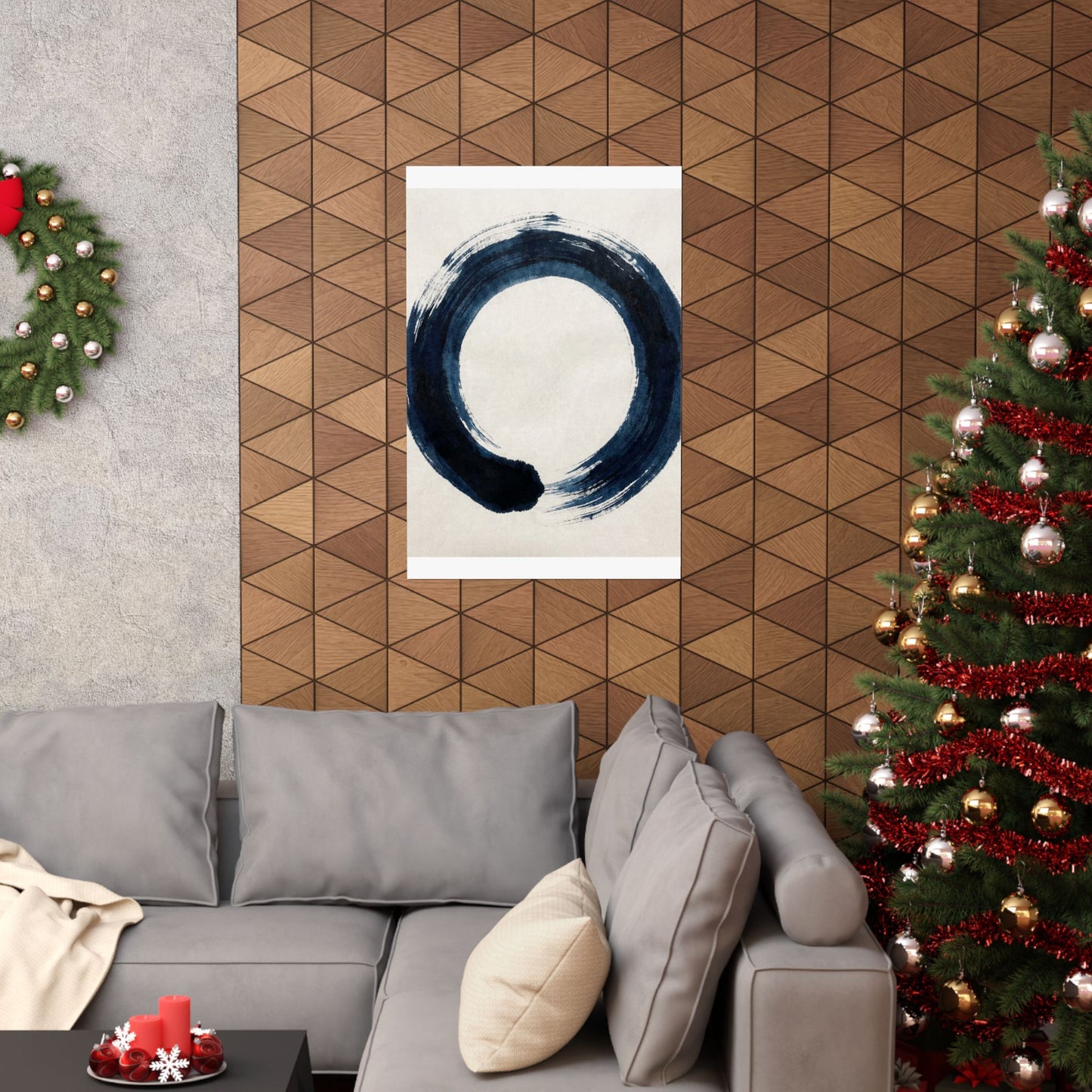 Balanced Meditation Zen Enso Wall Art Print