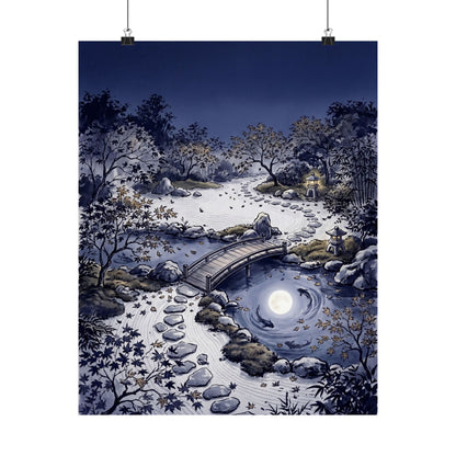 Contemplative Torii Gate Wall Art Print - Enso Zen