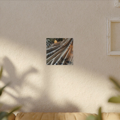 Fukinsei Silk Drape Canvas Art - Japandi Japanese Pattern