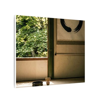 Tea Ceremony Enso Canvas Art | Serene Zen Art