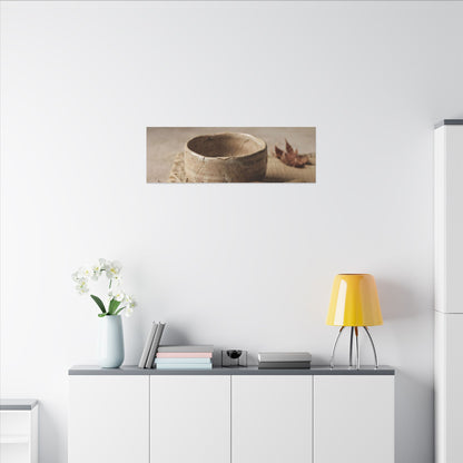 Ma Tea Ceremony Canvas Art - Japandi Texture