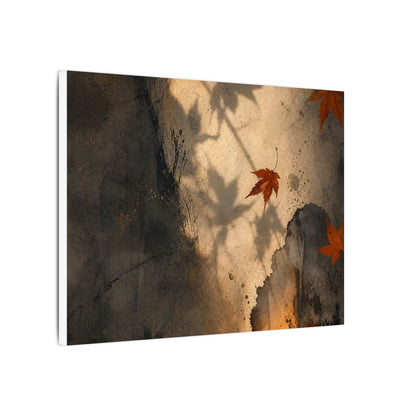 Shadow Play Texture Canvas Art | Neutral Japandi Art