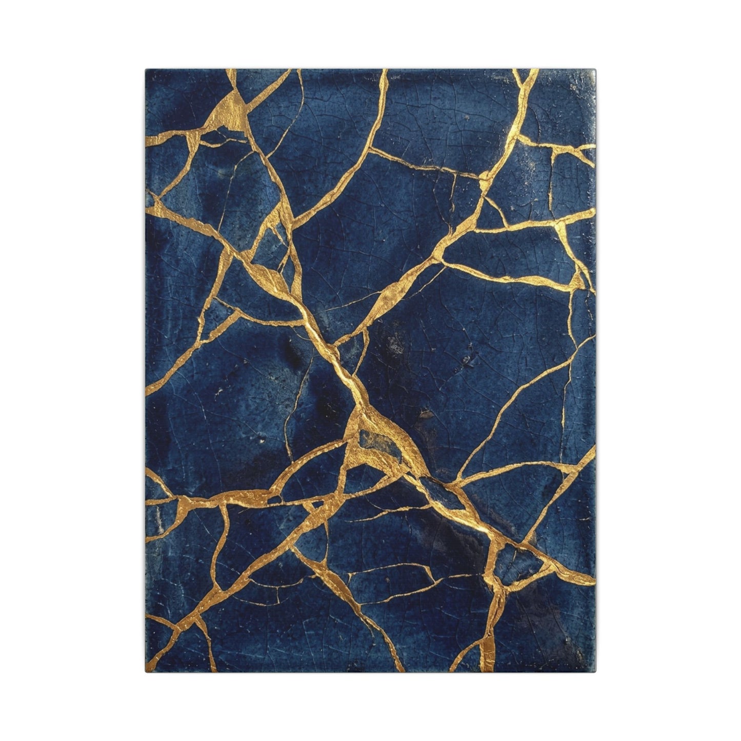 Kintsugi Crackle Canvas Art