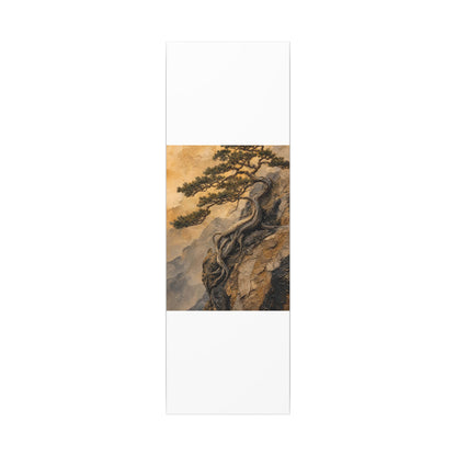 Summer Pine Tree Texture Canvas Art | Cozy Decor