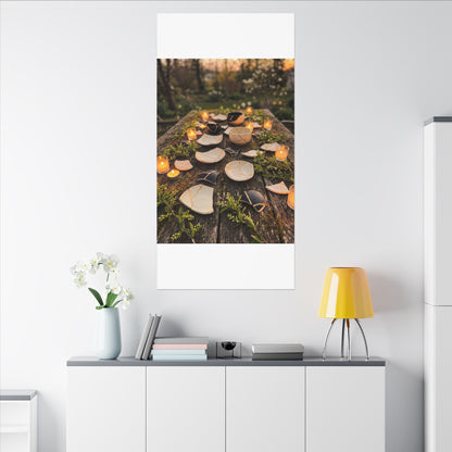 Broken Pottery Spring Canvas Art | Kintsugi Beautiful Design