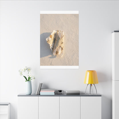 Paper Fold Canvas Art | Winter Japandi Texture Art