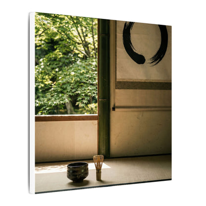 Tea Ceremony Enso Canvas Art | Serene Zen Art