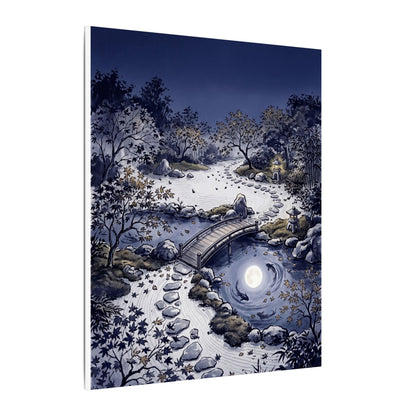 Torii Gate Enso Canvas Art | Contemplative Zen Art