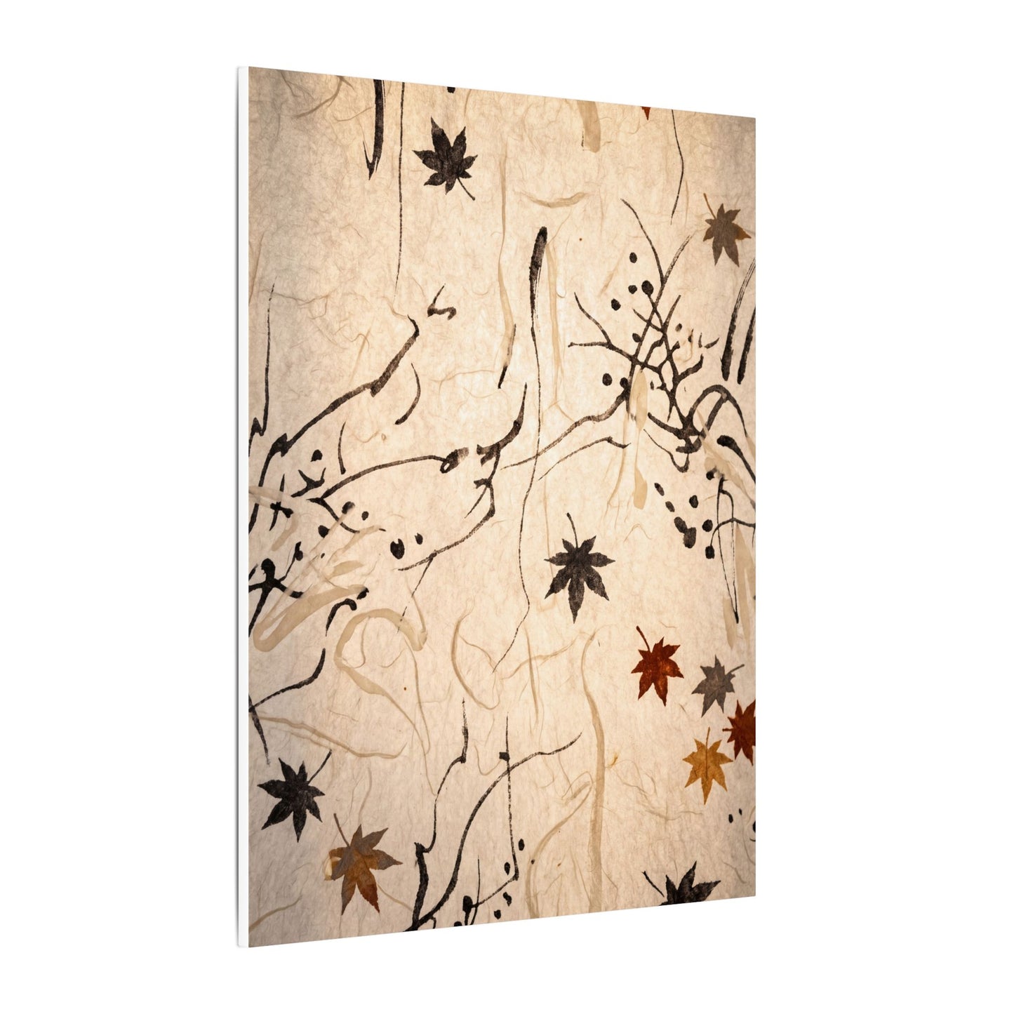 Golden Hour Shoji Screen Canvas Art - Japandi Fukinsei