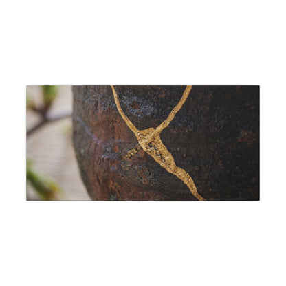 Dawn Tea Ceremony Canvas Art - Kintsugi Mono No Aware