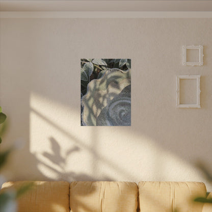 Dappled Ceramic Bowl Canvas Art - Japandi Seijaku