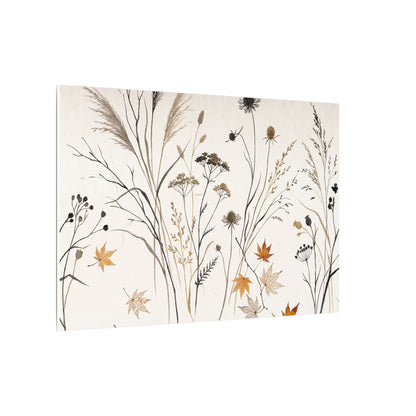 Dawn Dried Flowers Canvas Art - Japandi Kanso