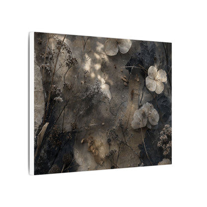 Winter Dried Flowers Texture Canvas Art | Elegant Decor