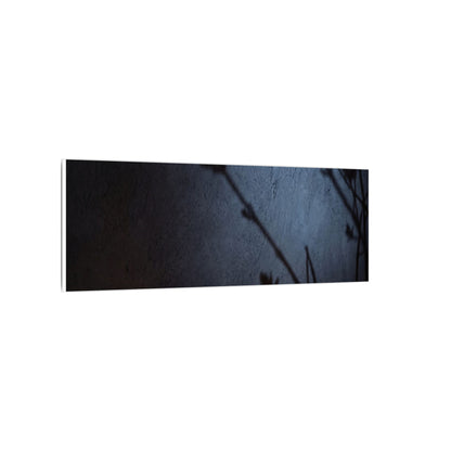 Shadow Play Canvas Art | Spring Dark Japandi Moody Minimal Art