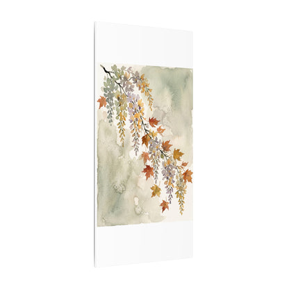 Ma Wisteria Canvas Art - Japandi Watercolor