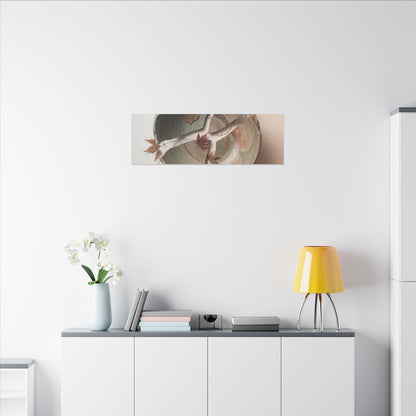 Dawn Ceramic Bowl Canvas Art - Japandi Fukinsei