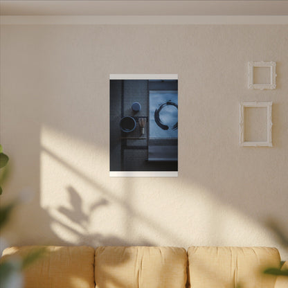 Tea Ceremony Enso Canvas Art | Calm Zen Art