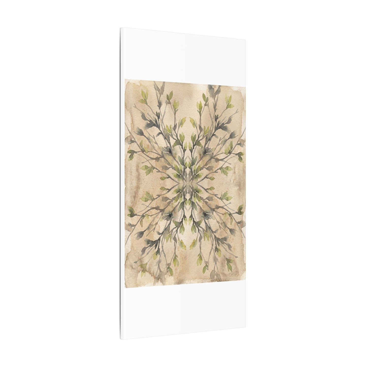Shibui Shadow Play Canvas Art - Japandi Watercolor