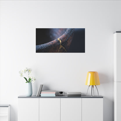 Artful Ceramic Bowl Canvas Art - Broken Beauty Kintsugi