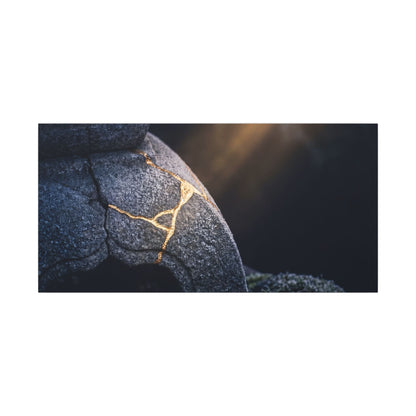 Ma Moonlit Garden Canvas Art - Kintsugi Broken Beauty